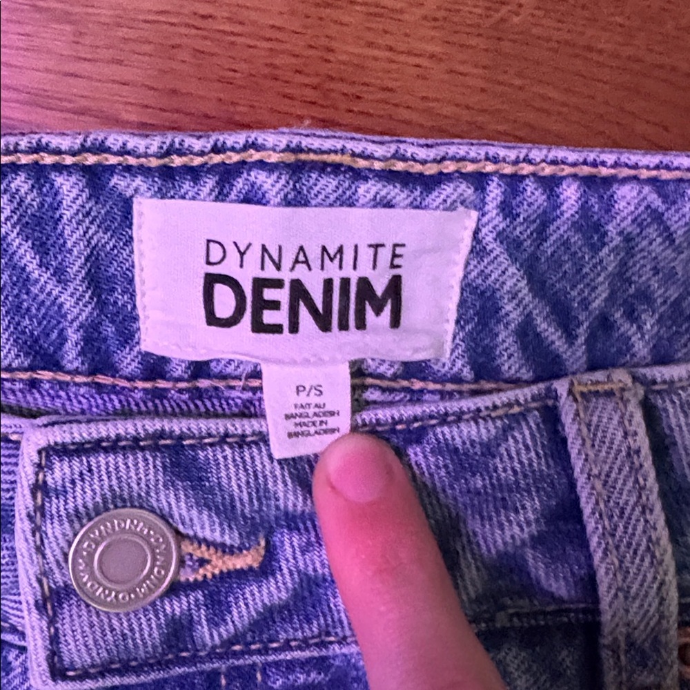 Dynamite Denim Blue Long Skirt - Picture 2 of 3
